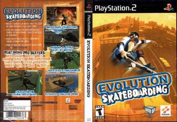 Evolution Skateboardin Ps2